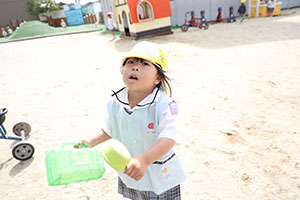 元気いっぱい園庭遊び！！