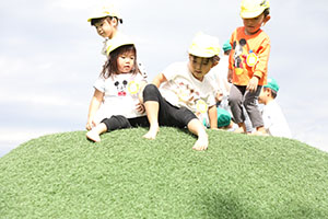 元気いっぱい園庭遊び！！