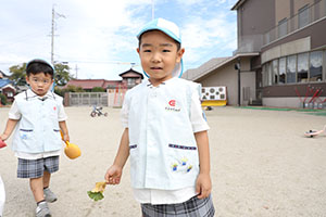 元気いっぱい園庭遊び！！