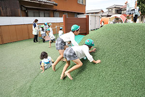 元気いっぱい園庭遊び！！