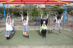 元気いっぱい園庭遊び！！