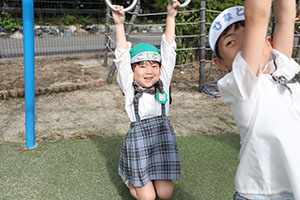 元気いっぱい園庭遊び！！