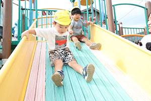 元気いっぱい園庭遊び！！