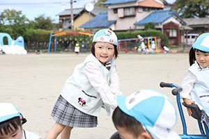 元気いっぱい園庭遊び！！