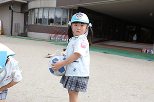 元気いっぱい園庭遊び！！