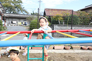 元気いっぱい園庭遊び！！