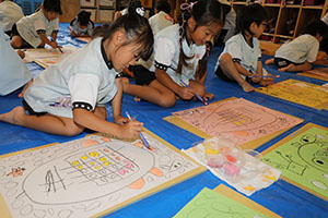 絵画教室　ばら・すみれ