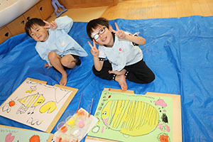 絵画教室　ばら・すみれ