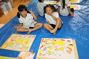 絵画教室　ばら・すみれ