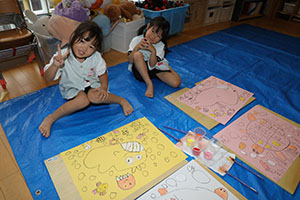 絵画教室　ばら・すみれ