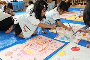 絵画教室　ばら・すみれ