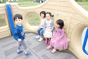 キッズクラブの汽車バス遠足　火曜コース