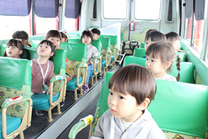 キッズクラブの汽車バス遠足　火曜コース
