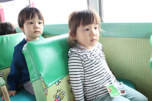 キッズクラブの汽車バス遠足　火曜コース