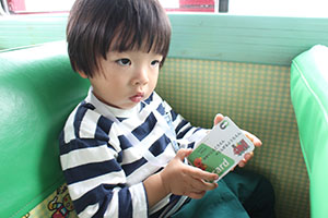 キッズクラブの汽車バス遠足　火曜コース