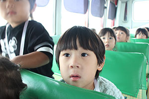 キッズクラブの汽車バス遠足　火曜コース