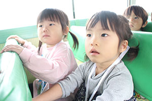 キッズクラブの汽車バス遠足　火曜コース