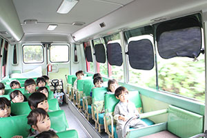 キッズクラブの汽車バス遠足　火曜コース