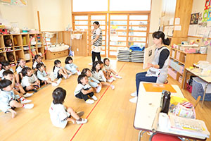 「スパイスのおはなし」の紙芝居　ばら