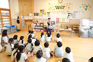 「スパイスのおはなし」の紙芝居　ばら
