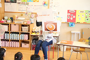 「スパイスのおはなし」の紙芝居　ばら