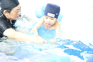 トップスイミングへ行きました　ばら・すみれ　NO．2