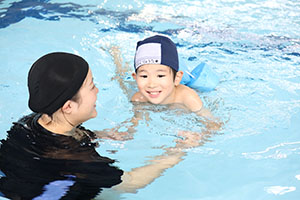 トップスイミングへ行きました　ばら・すみれ　NO．2