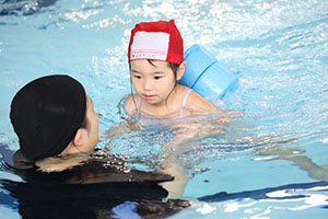 トップスイミングへ行きました　ばら・すみれ　NO．2