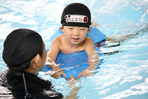 トップスイミングへ行きました　ばら・すみれ　NO．2