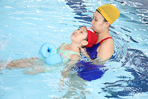 トップスイミングへ行きました　ばら・すみれ　NO．2