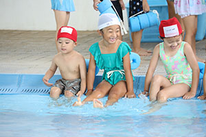 トップスイミングへ行きました　ばら・すみれ　NO．1