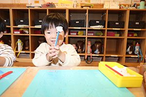 粘土遊び楽しかったね　あひる