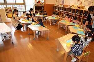 粘土遊び楽しかったね　あひる