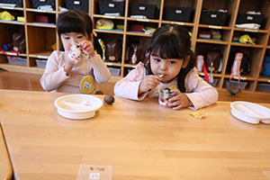 秋のスイーツを作りました　あひる