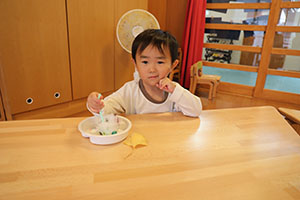 秋のスイーツを作りました　あひる