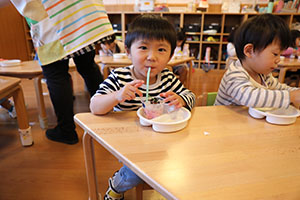 秋のスイーツを作りました　あひる