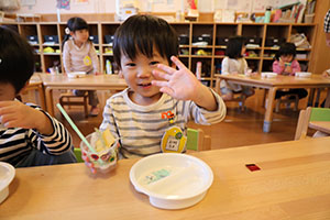 秋のスイーツを作りました　あひる