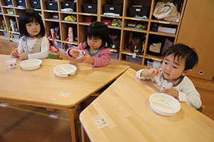 秋のスイーツを作りました　あひる