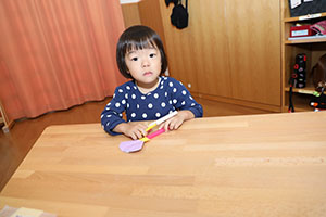 ほうきの制作　ひよこ