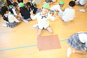 枝豆とさつまいもなどの絵を描きました　B