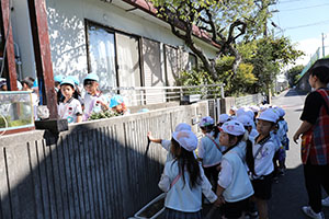 お散歩へでかけました　さくら・たんぽぽ