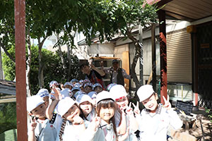 お散歩へでかけました　さくら・たんぽぽ