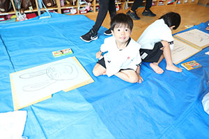 絵画教室　うさぎ・りす・ことり