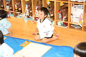 絵画教室　うさぎ・りす・ことり