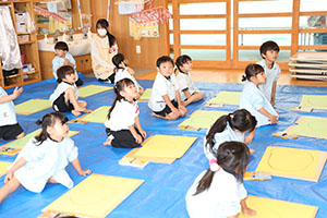 絵画教室　うさぎ・りす・ことり