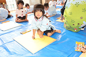 絵画教室　うさぎ・りす・ことり