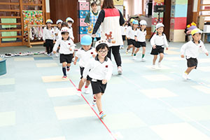 リズムフェスティバルの活動　年中