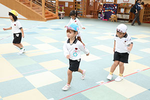 リズムフェスティバルの活動　年中