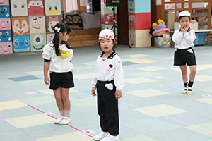 リズムフェスティバルの活動　年中