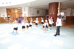 リズムフェスティバルの活動　年中